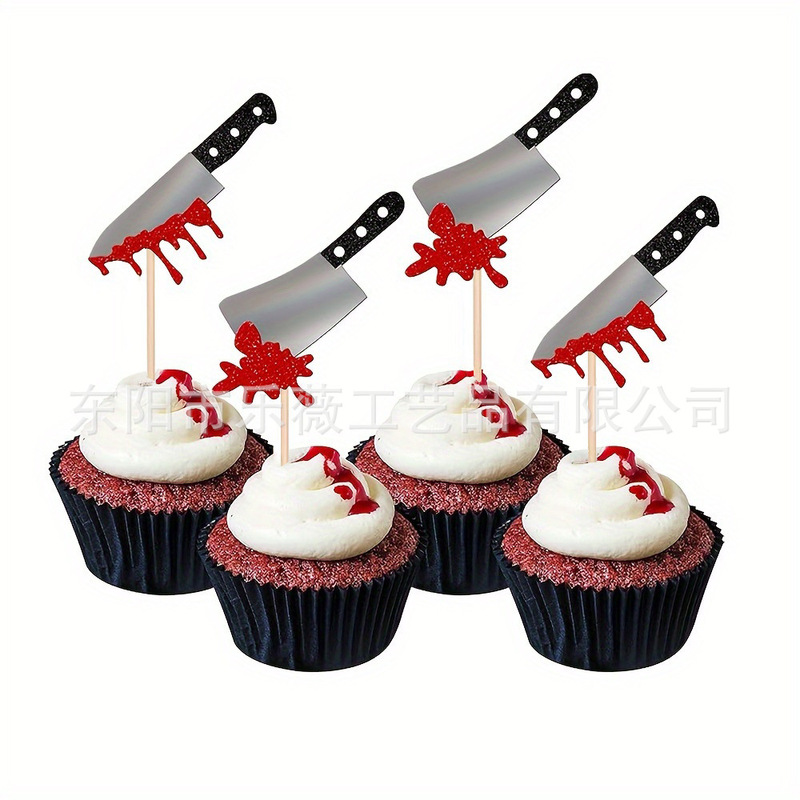 ハロウィンケーキデコレーションリトルウィッチプラグインパーティー用品ベーキングケーキフラグプラグインカードデザートテーブルセッティング|undefined