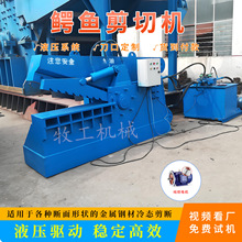 400吨液压鳄鱼剪切机大型废钢钢筋虎头价格型号鳄鱼式不锈钢重型