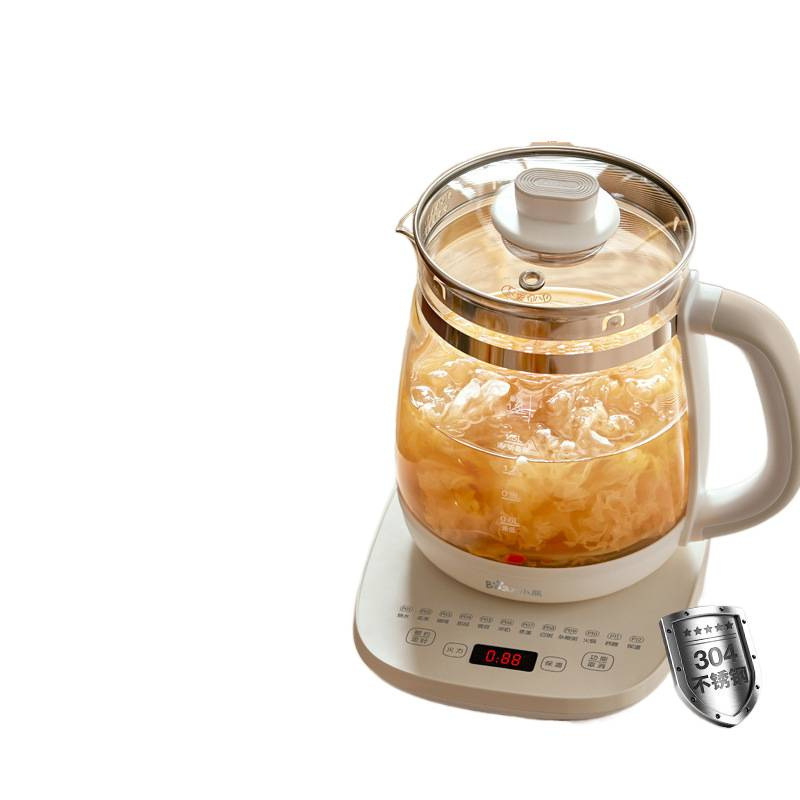 小熊养生壶家用多功能炖煮一体花茶煮茶器恒温玻璃烧水壶2025新款|undefined