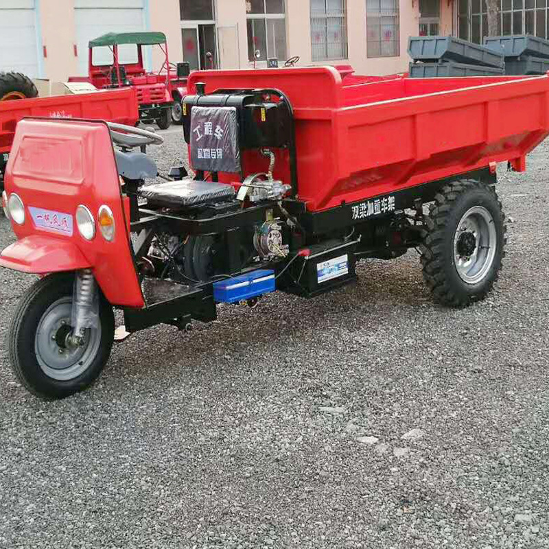 中晟防爆三轮车 经久耐用 装载量大 刹车灵活 煤矿使用