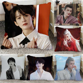 檀健次长相思相柳抱枕防风邶长头枕图片制作办公室午睡靠垫腰垫
