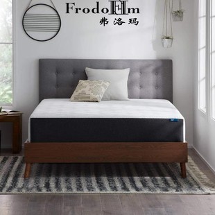 Amazon Independent Spring Environmentally Friendly Brown Mattress Natural Latex Elderly Children Spine Protection Hard Simmons Hotel Apartment