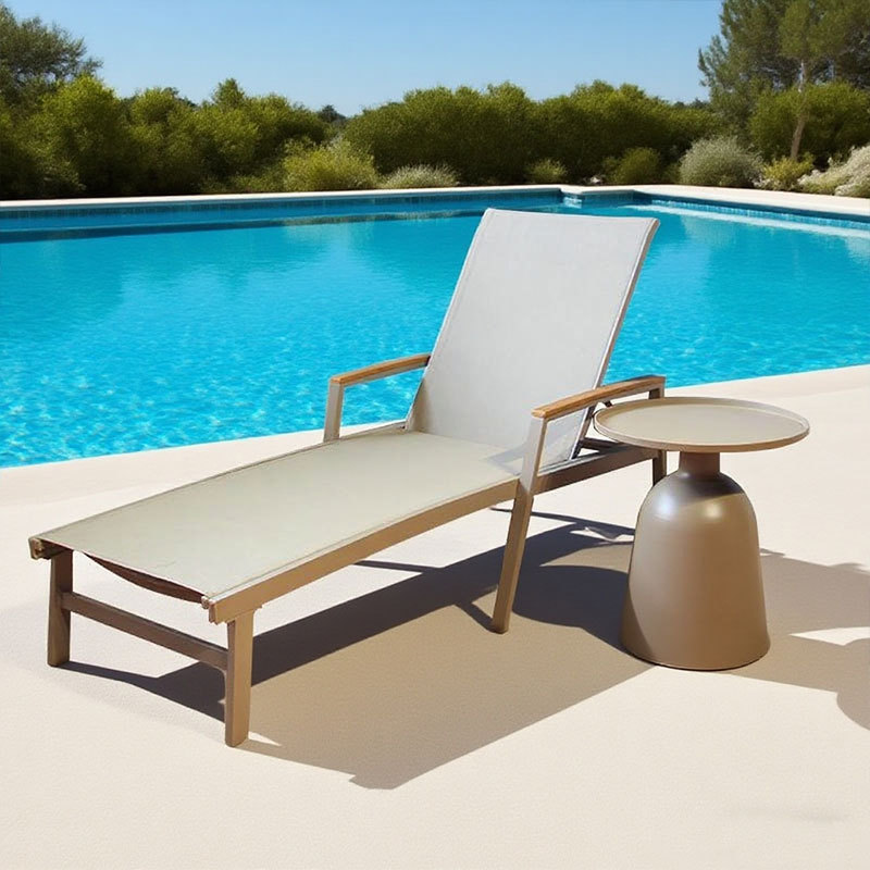 Cama al aire libre sillón junto a la piscina sillón al aire libre balcón terraza terraza sillón de playa impermeable