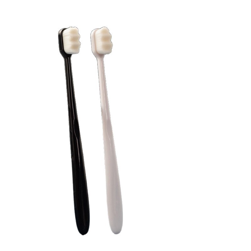 Venta directa de fábrica creativa diez mil pelo fino cepillo de dientes Wavelet onda cabeza suave pelo cepillo de dientes baño protección dental cepillo de dientes