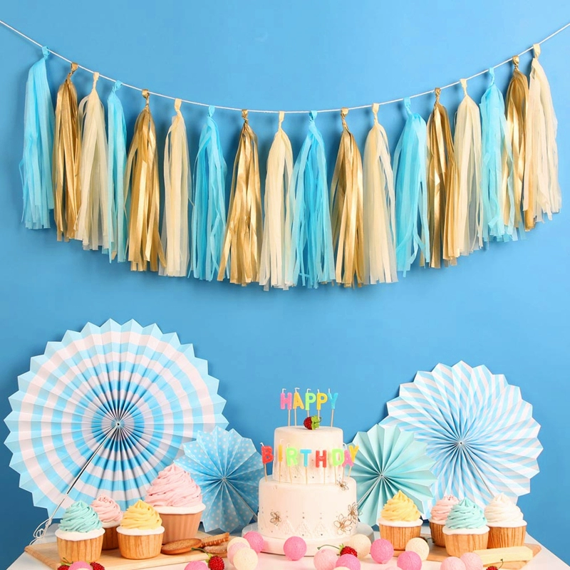 Дождевой шелковый занавес, флаг, украшение для первого дня рождения ребенка, фон, композиция для детского сада, праздничные украшения, принадлежности