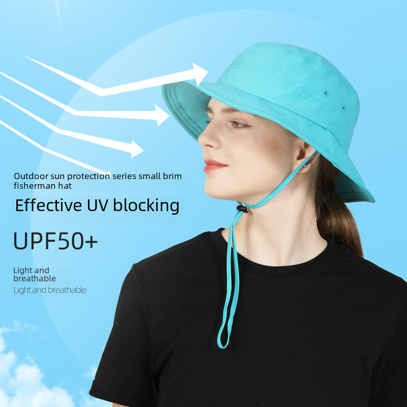 Summer quick dry travel water repellent sun hat for camping