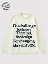 A 37313 Hooded Sweater with Letter Jacquard ��ĸ�Ứ�Bñë��
