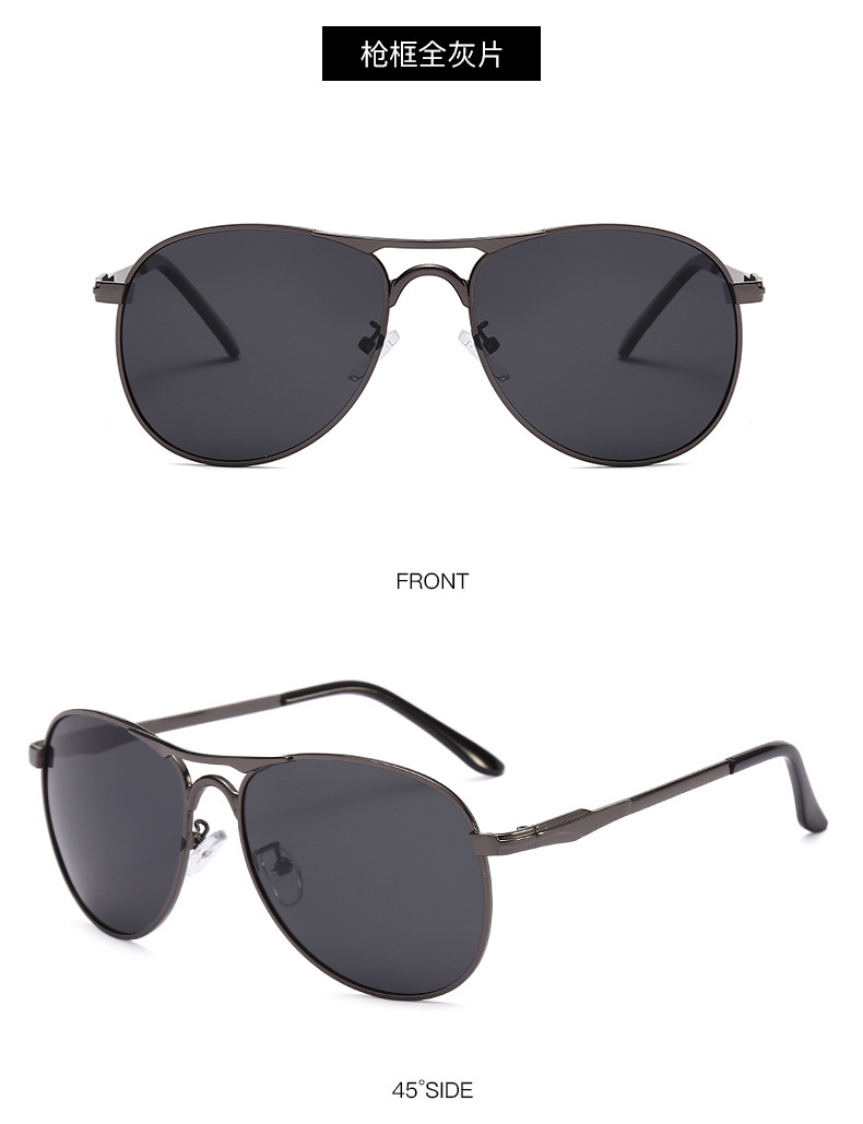 Vintage-Polarisationssonnenbrillen mit Premium-Look für Herren, Pilotensonnenbrille, Fahrerbrille, polarisierte Fahrerbrille im Großhandel