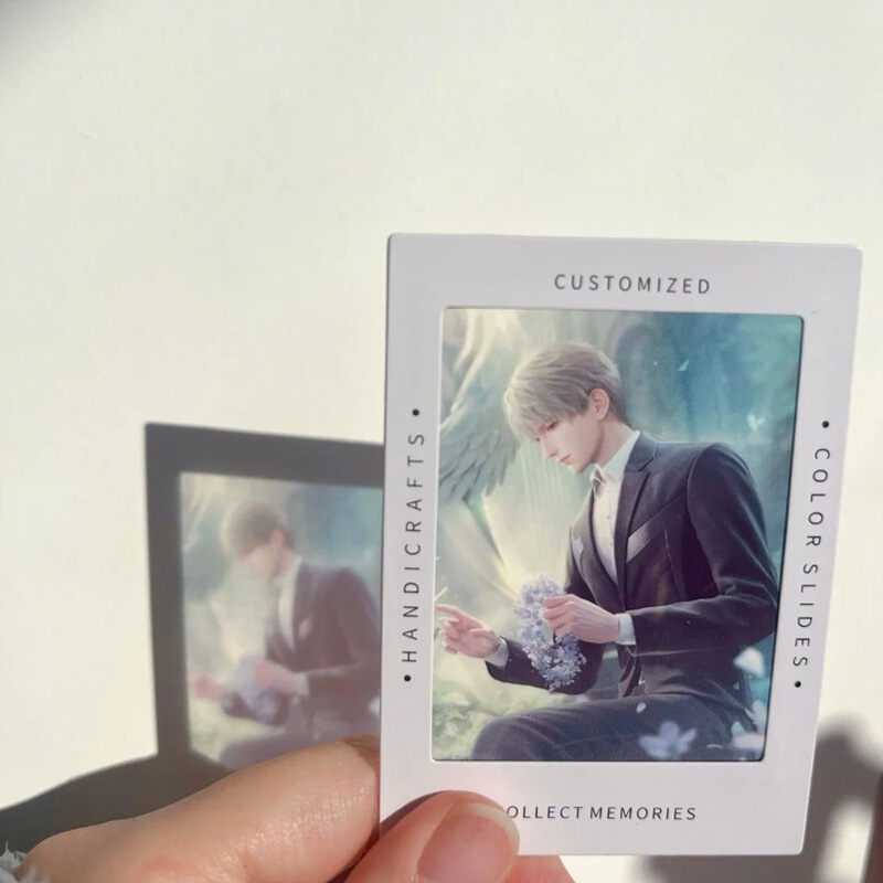Love and Deep Space Romantic Reversal Film Customized Transparent City Scenic Postcard Light and Shadow Film Polaroid Customized