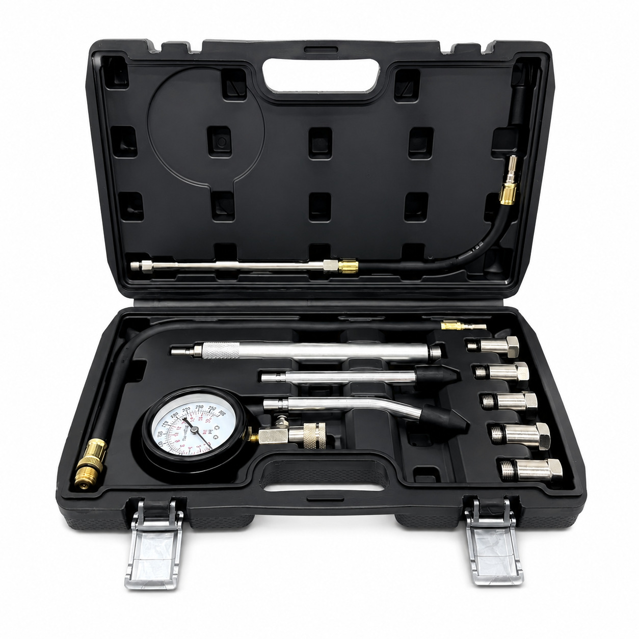 High-end car cylinder pressure gauge, multi-functional car cylinder pressure tester, engine cylinder pressure detection auto repair tool