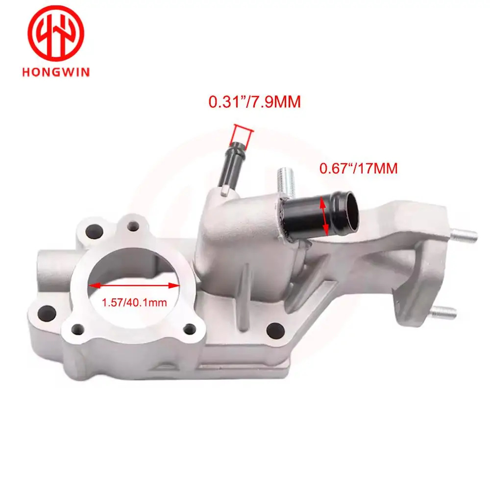 Suitable for Chevrolet thermostat housing assembly 24101252 25192923 5PCS thermostat