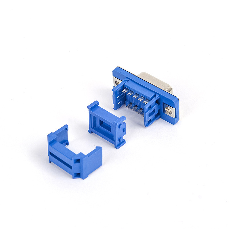 厂家直销 DB公  母头加工批发 压排公(母)头蓝胶 蓝胶外