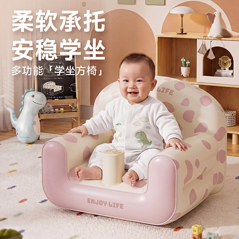 Cross-border best-selling children's sofa stool, cartoon toddler learning chair, high-density sponge, compressible small sofa wholesale