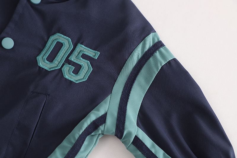 2024 Spring New Boys' Baseball Suit Three piece for Men and Women's Baby Casual Round Neck Sweater Set_voghion.com