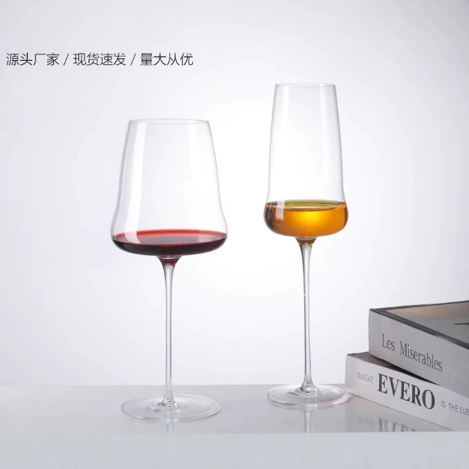 Креативный бокал красного вина типа груши оптом дома Бордо хрустальные чашки высокого цвета стеклянные бокалы шампанского