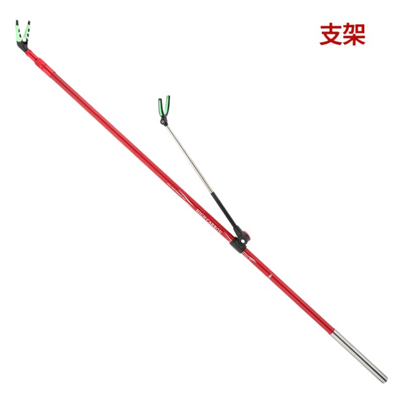Factory supply fishing rod bracket carbon frame rod turret bracket frame Rod belt rear hanging ground insertion positioning fishing rod bracket Rod