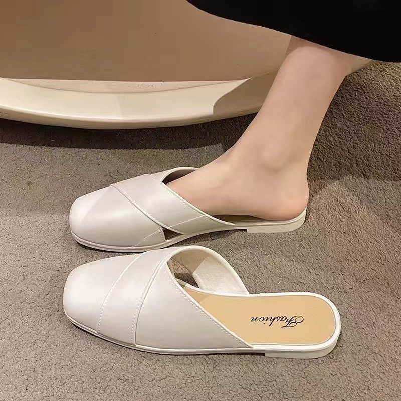 Non-slip beach fashionable slippers, french style