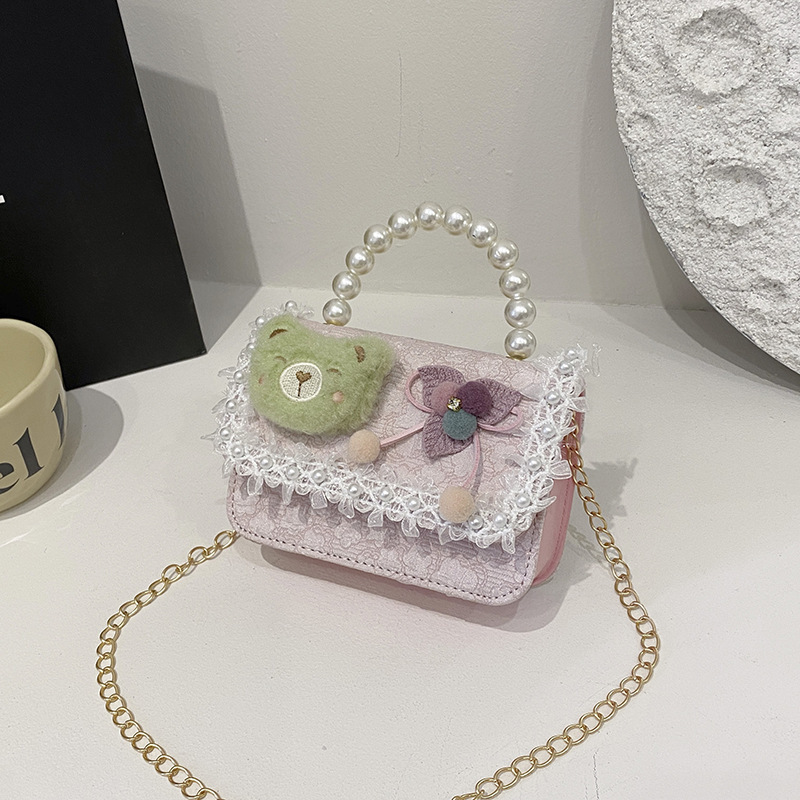 Nuevo bolso de niños, bolso de chicas, bolso de princesa de moda, bolso de Año Nuevo chino, bebé de hombro