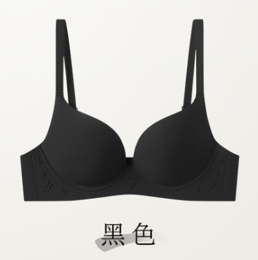 Ventas directas de fábrica comercio electrónico transfronterizo Sudeste de Asia Vietnam Tailandia damas simples y cómodas sujetador de colección lateral sin costuras