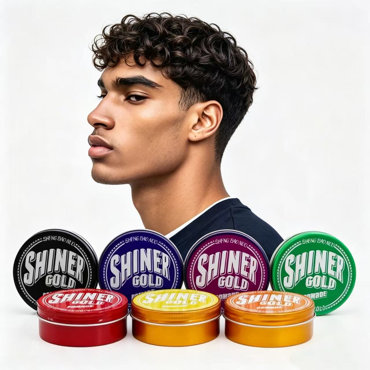 Cera Moldeadora para Cabello 150g Humectante para Cabello Masculino