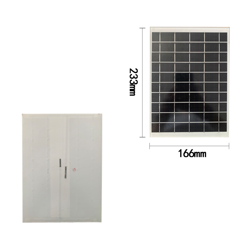 5v6w panel solar monitoreo solar panel de carga especial laminado sin marco panel de celda de silicio monocristalino