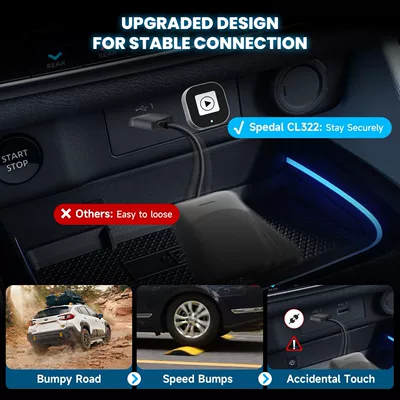 Simsiz CarPlay və Android Auto – with Apple and Android Auto