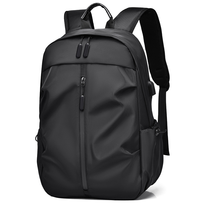 休闲双肩包男士背包户外旅行背包男学生书包大容量电脑包可套拉杆