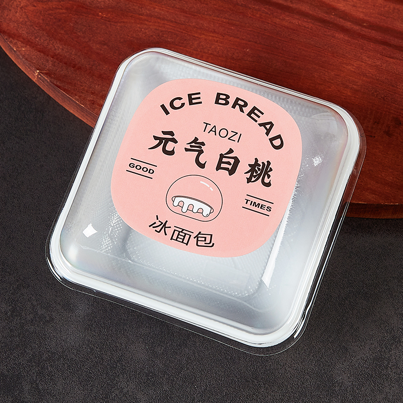 Caja de embalaje de plástico de soplado de pan helado, caja de pan helado, caja de pan helado, caja de pan helado, caja de pan helado