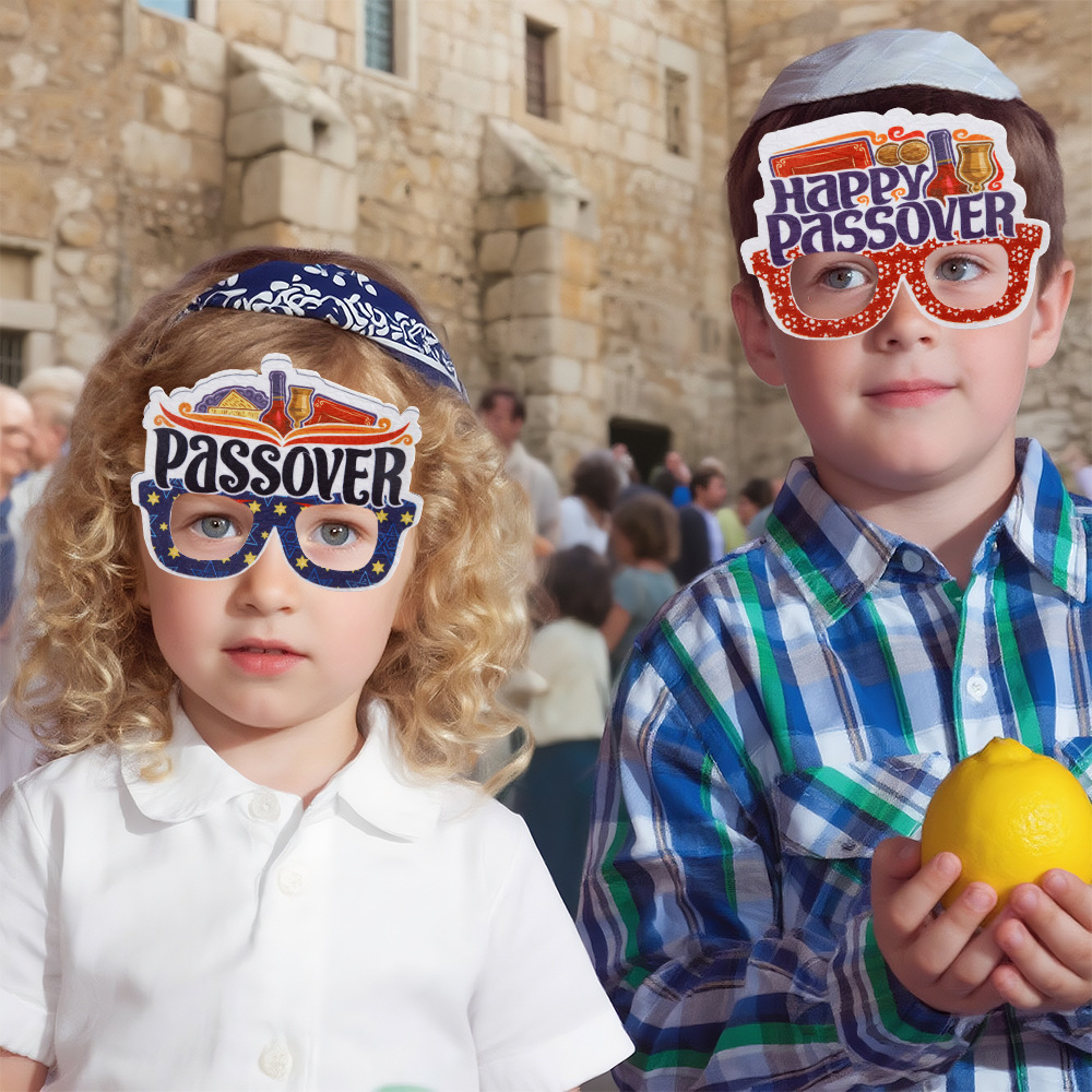 Amazon nuevo passeau Festival gafas niños adultos feliz Pascua fiesta decoración suministros gafas marco