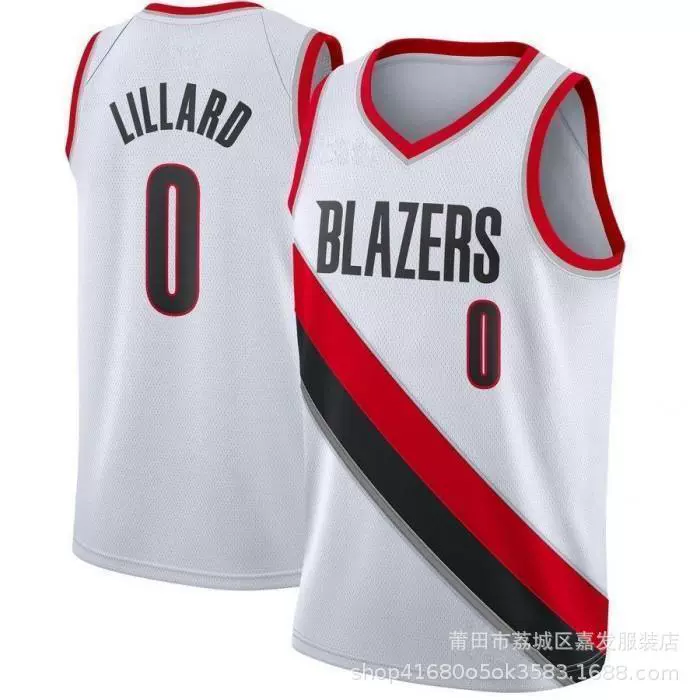 Форма Blazers №0 Lillard, №3 Micham вышитый баскетбольный джерси, №00 Anthony