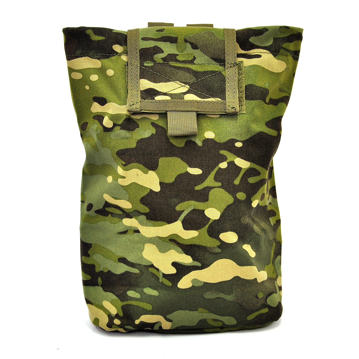 Nueva táctica Molle bolsa de reciclaje plegable Cordura bolsa accesorio multifuncional bolsa de almacenamiento al aire libre
