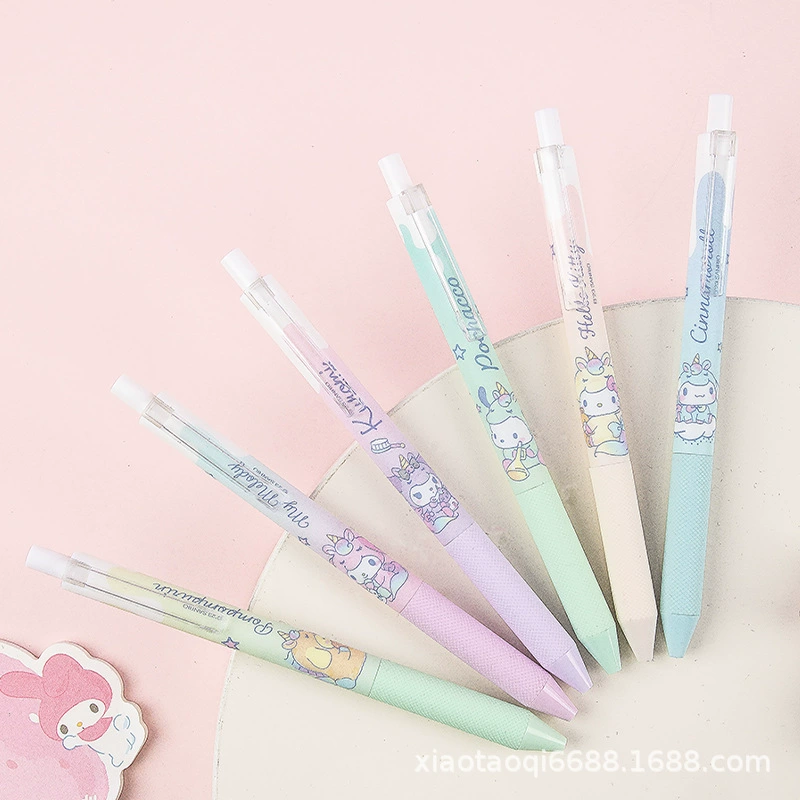 Гуанбо Sanrio KT82056-36 стержень для гелевой ручки с кнопкой, удобный и экономящий усилия. Совместный бренд