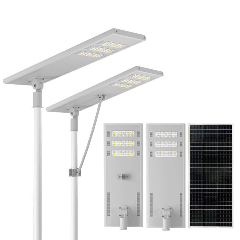 Lámpara de calle solar suministro transfronterizo con monitoreo agujero radar integrado lámpara de calle solar comunidad patio lámpara