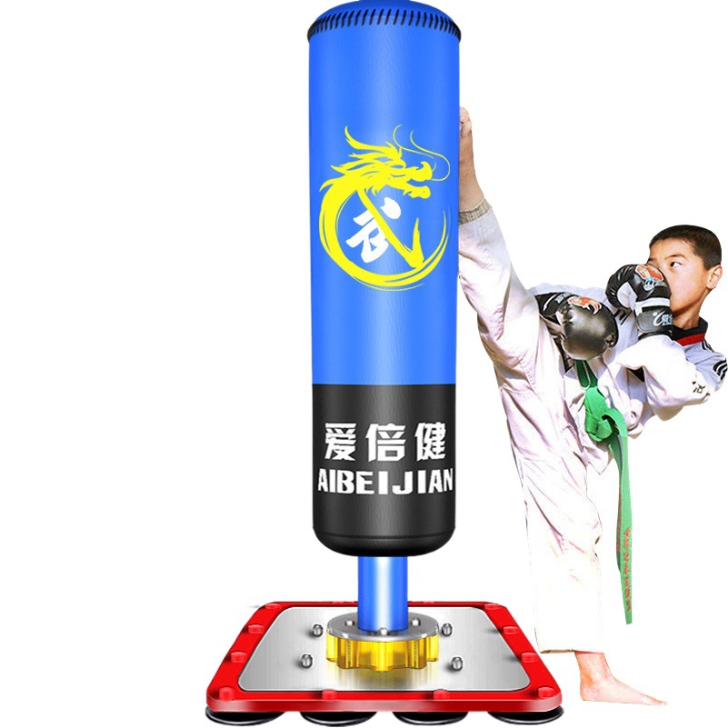 Bolsa de arena de boxeo Sanda vertical hogar adulto fitness sandbag tumbler niños colgando equipo de entrenamiento de taekwondo