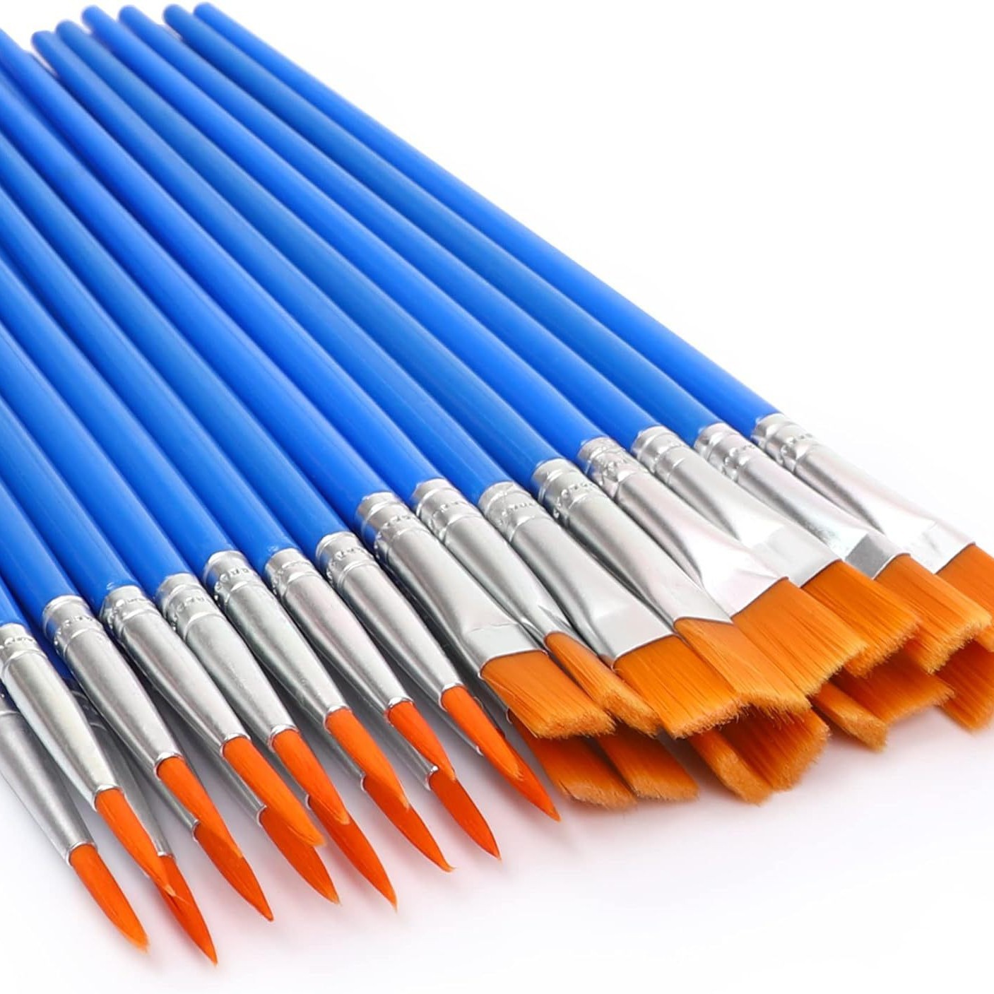 15 블루 [노란 머리 후크 펜] 15 블루 [플랫 펜]