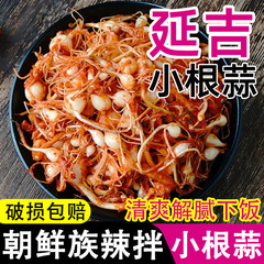 東北の朝族の延辺の小さい根のニンニクのキムチの特産品の大きい頭のニンニクの野生の小さい頭のニンニクの小さい根のニンニクの漬け物
