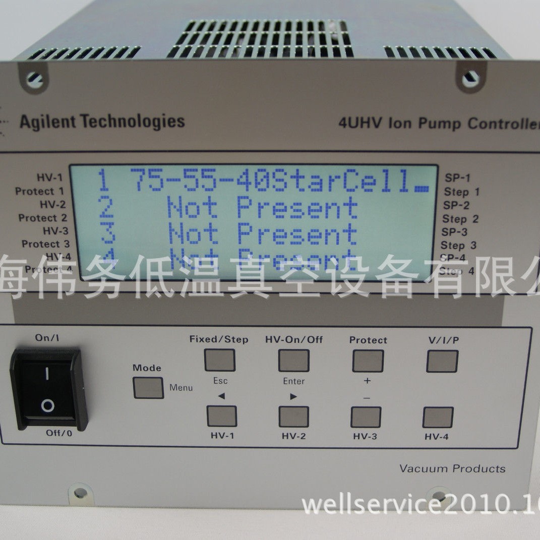 Agilent Varian 4UHV Ion Pump Controller Part Number 9299010