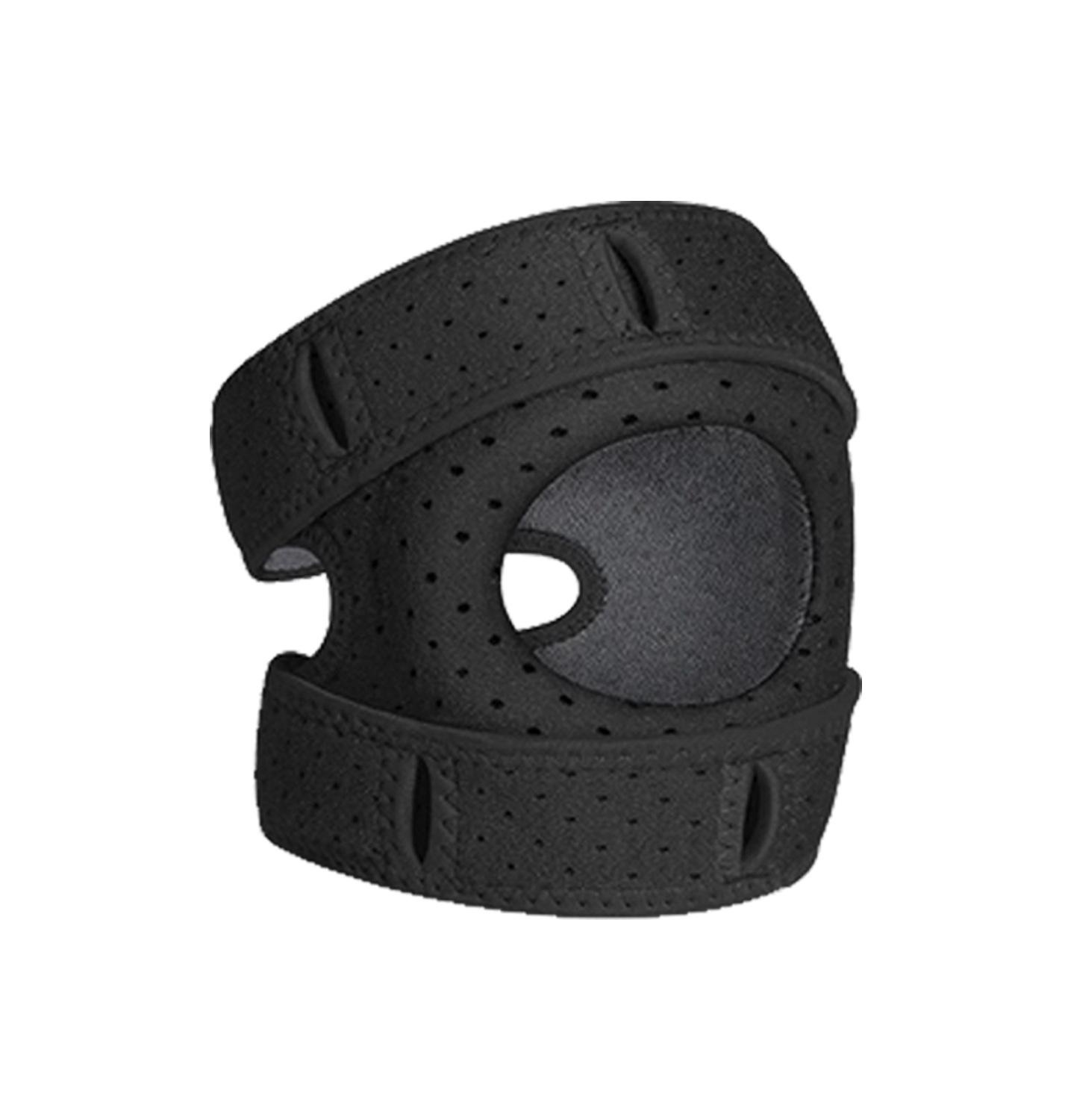 スポーツ膝パッドメンズ膝蓋骨ベルト春と夏のシリコーンフィットネスランニングプロフェッショナル保護膝関節通気性と軽量在庫あり