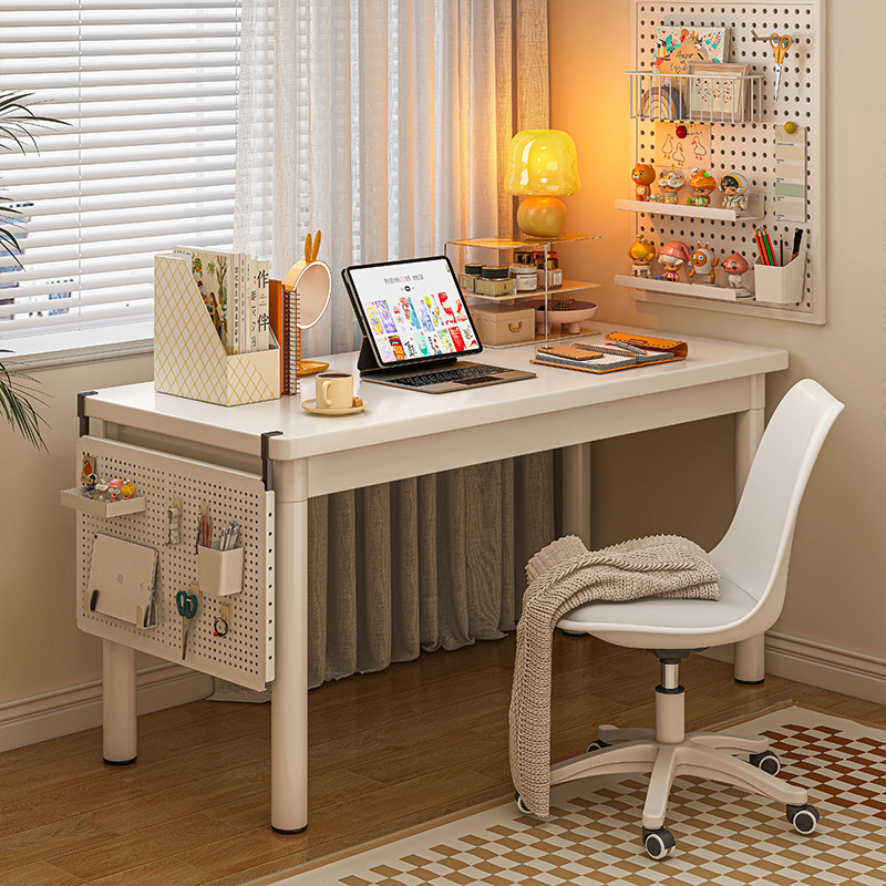 Escritorio Hogar Estudiante Aprendizaje Escritura Escritorio Dormitorio para niñas Escritorio de maquillaje Escritorio de computadora de oficina de escritorio simple moderno