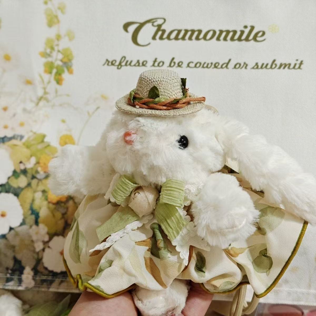 Spring straw hat-hand rope style