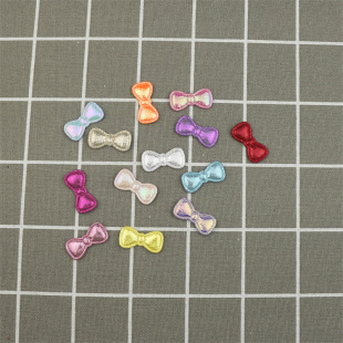 New Glossy Bow Embossed Accessories Hair Accessories Headwear Hairpin Handmade Accessories diy Accessories Clothing Materials