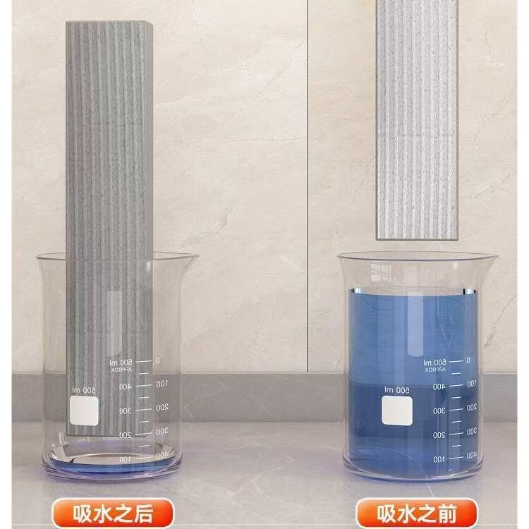 新款折叠耐用免手洗迷你桌面懒人小拖把茶几清洁餐桌擦拭胶棉拖把|undefined