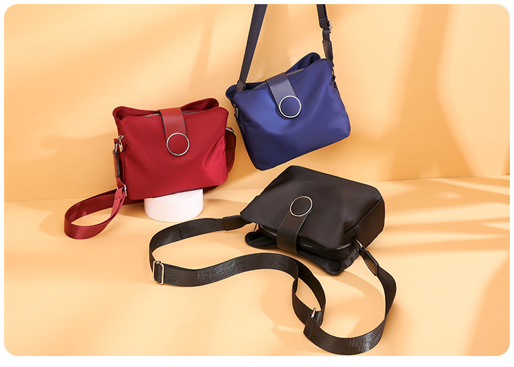 Borsa a tracolla donna, borsa a spalla in nylon multitasche_voghion.com