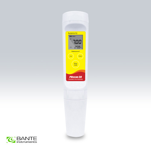 【BANTE】PHscan30F-E/30F-K笔式pH计/-1.00~15.00pH/±0.01pH