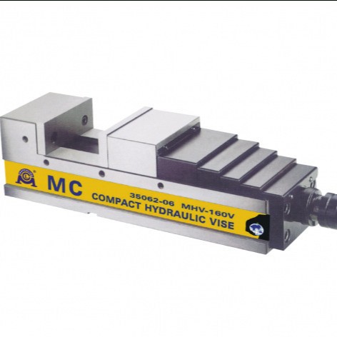 代理供应台湾米其MC精密油压角固虎钳MHV-160V加工中心用台钳批发