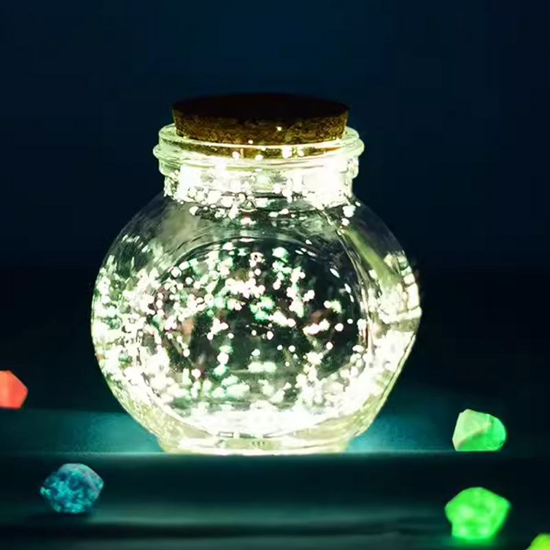 Botella de vidrio de deseo tapones de madera botella grande deseo flotante botella de estrella de suerte origami de alto valor de belleza pequeña botella vacía adornos