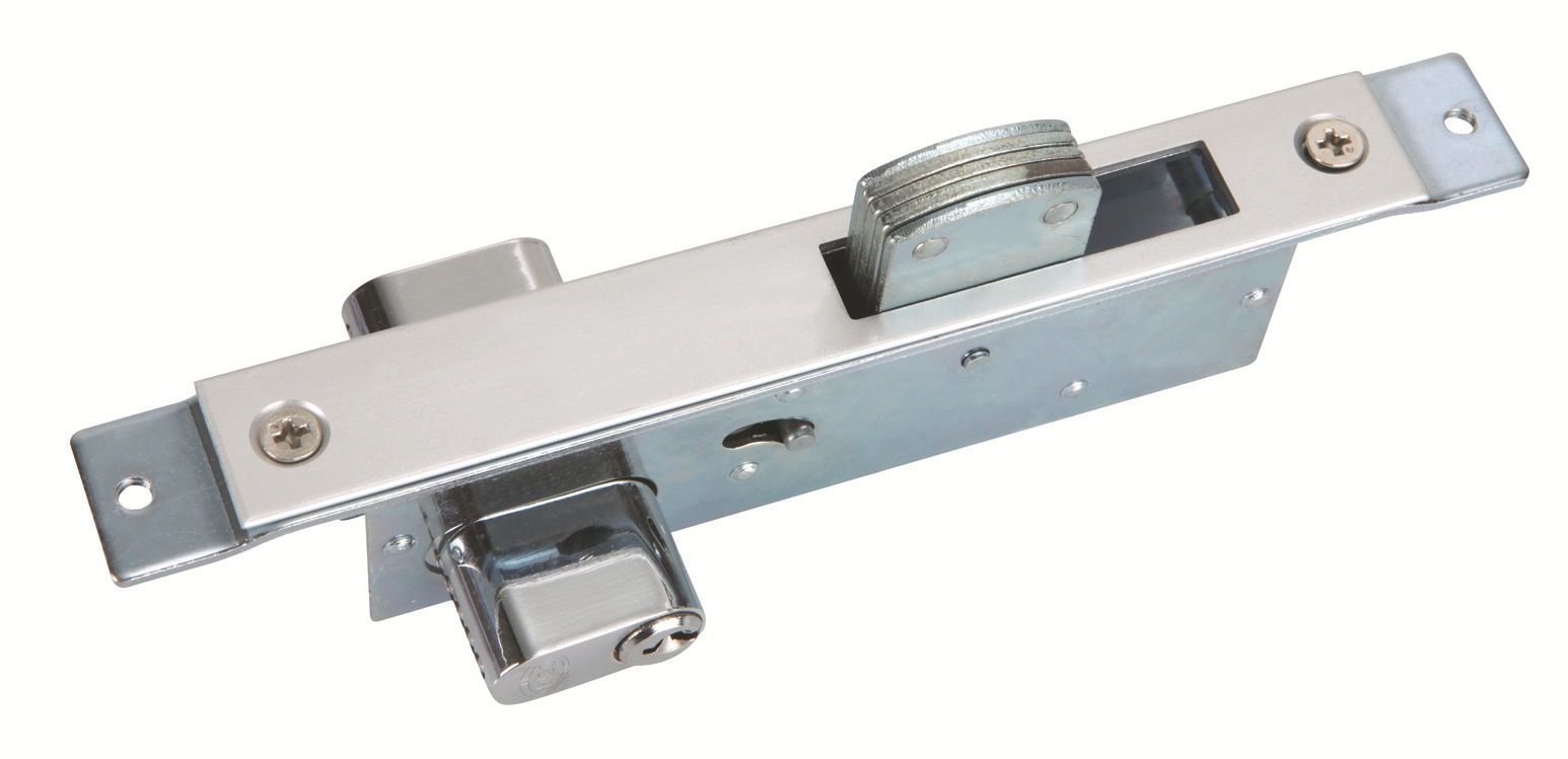 Puerta de aleación de aluminio del sur de China y cerradura de ventana cerradura de piso de puerta de vidrio empuje cerradura de la puerta altura del ventilador 41054 cerradura recta cerradura de la puerta cerradura antirrobo