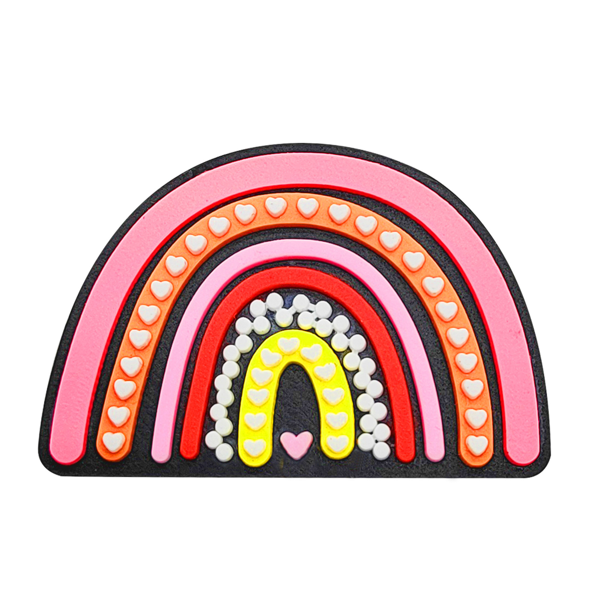 Amor y paz Rosa chica cueva zapatos flor extraíble jardín zapato hebilla DIY zapatos accesorios decoración del partido