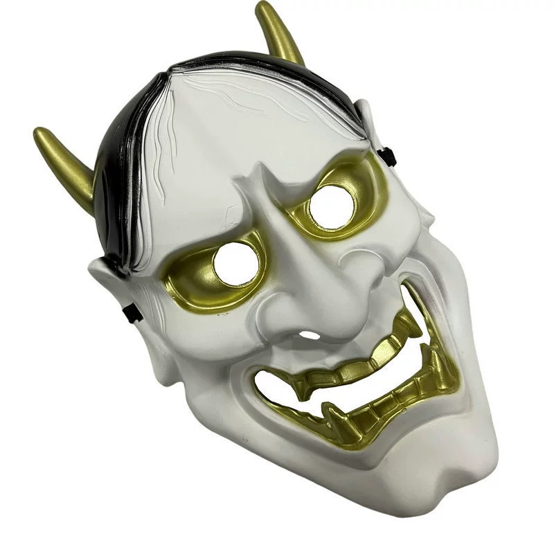 White mask, halloween, cosplay