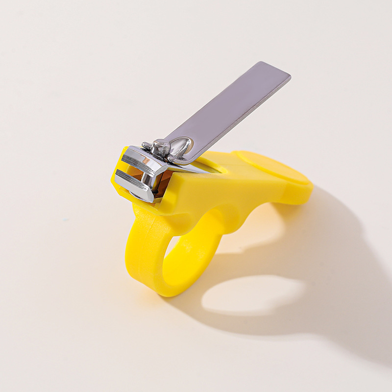 Bebé avión cortaúñas de acero al carbono pulgar cubierta solo bebé cortaúñas bebé especial anti-carne cortaúñas